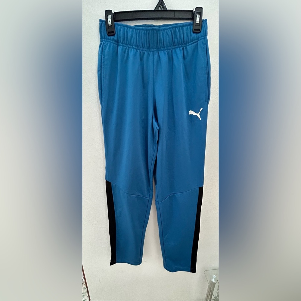 Puma Teal and Black Athletic Pants